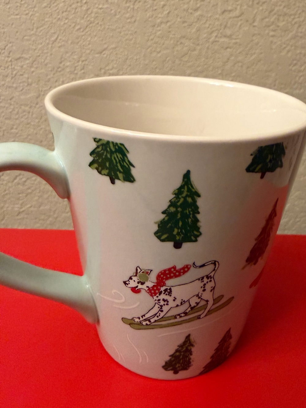 Secret Celebrity Snow Day Winter Dogs Skiing Coffee Mug